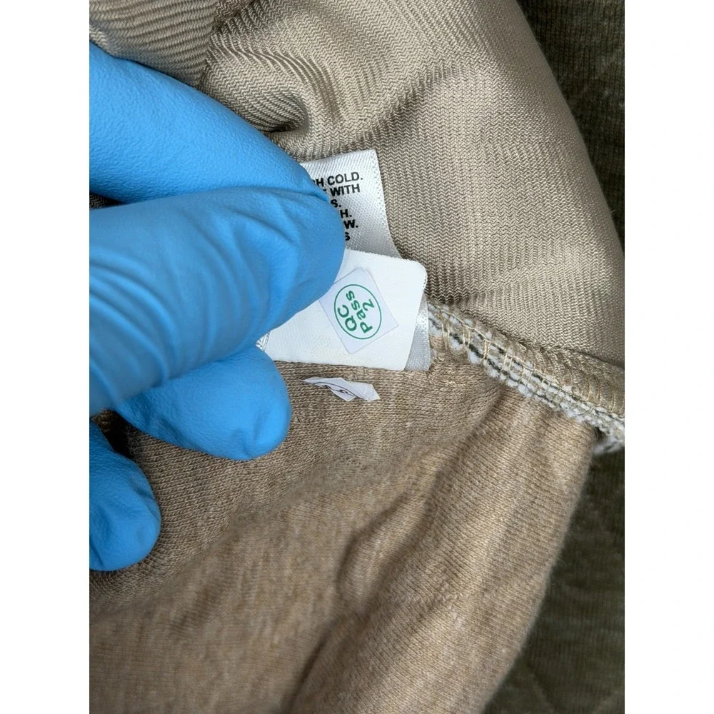 Magellan Outdoors Campfire Quilted Henley Pullover Olive Night Mens S - Picture 14 of 16